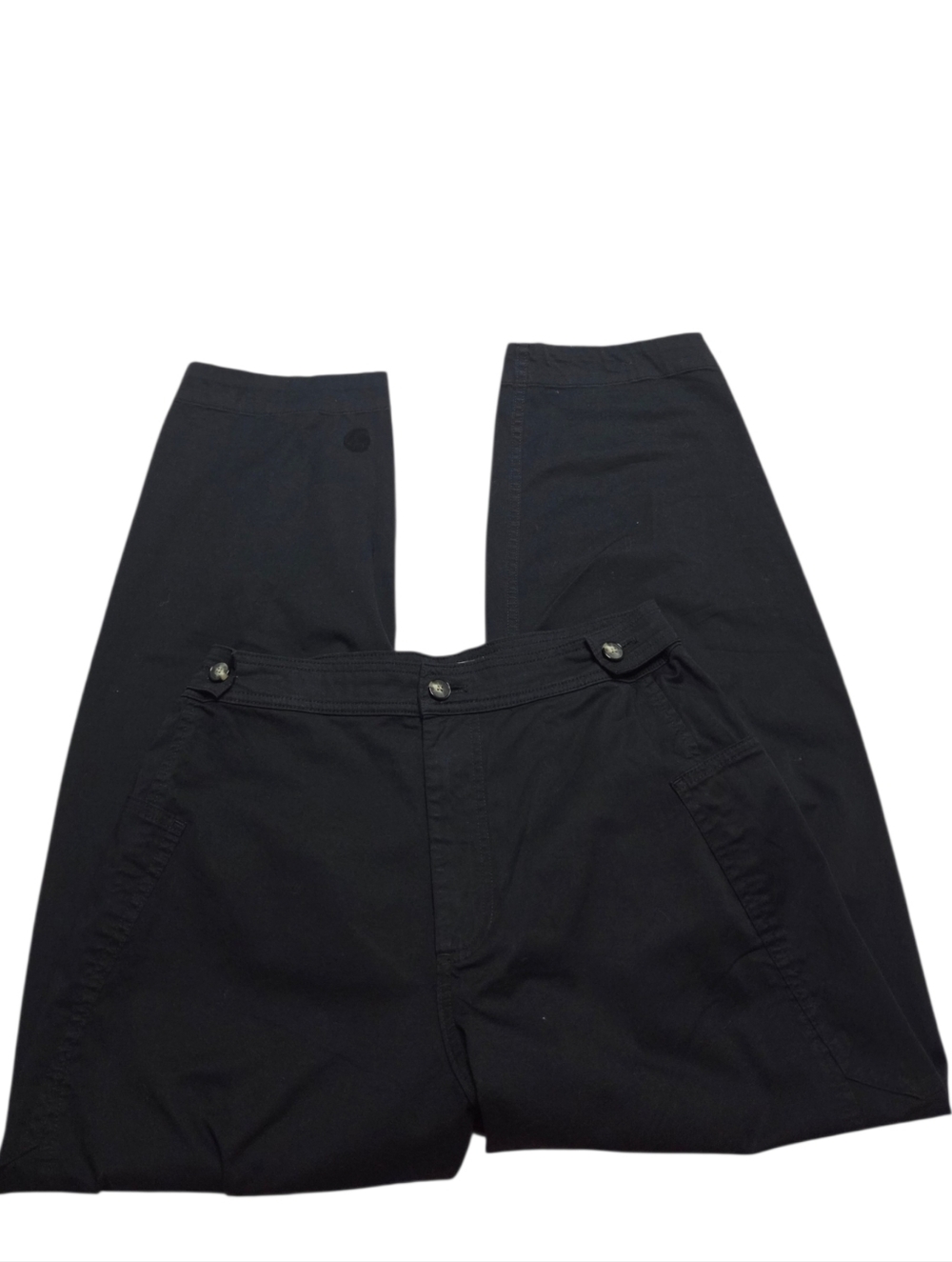 Everlane Barrel Pants Black Organic Cotton Size 8 - Picture 5 of 10
